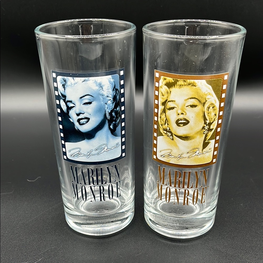 Marilyn Monroe Signature Glassware